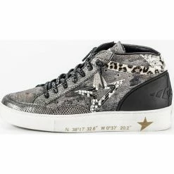 Cetti 1267 for Baskets mode Couleur Argenté