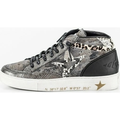 Cetti 1267 for Baskets mode Couleur Argenté