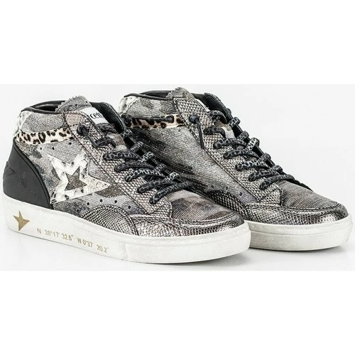 Cetti 1267 for Baskets mode Couleur Argenté – Image 3