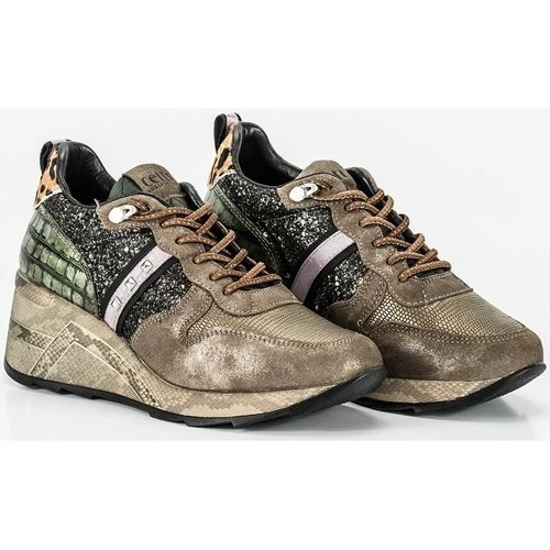 Cetti 1278 for Baskets mode Couleur Doré – Image 3