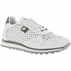 Cetti Baskets basses en cuir for Baskets mode Couleur Blanc