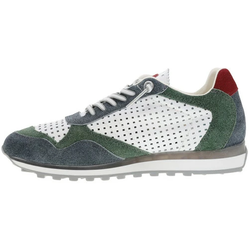 Cetti Baskets basses à cuir perforé for Baskets mode Couleur Blanc – Image 3