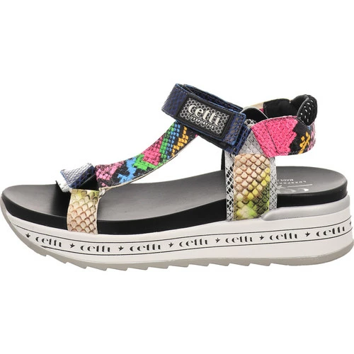 Cetti for Sandales et Nu-pieds Couleur Argenté – Image 2