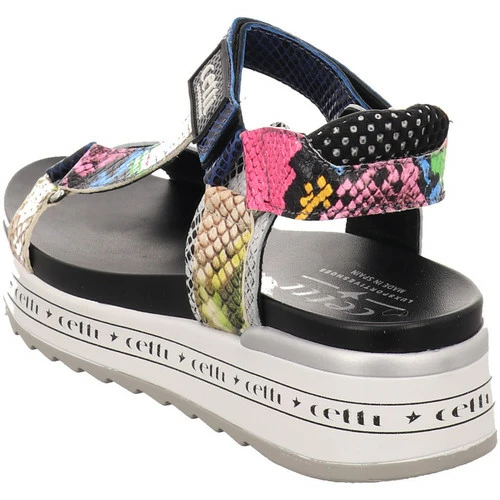 Cetti for Sandales et Nu-pieds Couleur Argenté – Image 3