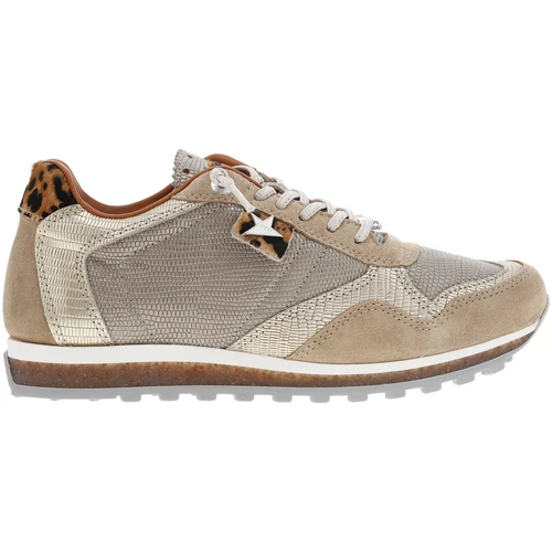 Cetti Baskets basses cuir for Baskets mode Couleur Sable – Image 2