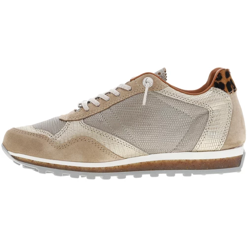 Cetti Baskets basses cuir for Baskets mode Couleur Sable – Image 3