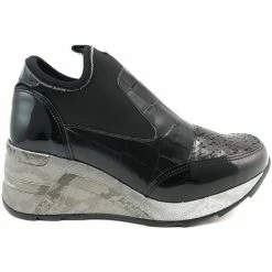 Cetti BASKETS 1121 CHAROL NOIR for Baskets mode Couleur Noir