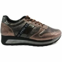 Cetti BASKETS 847 CUIR BRONZE for Baskets mode Couleur Marron