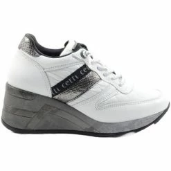 Cetti BASKETS 1145 CUIR BLANC for Baskets mode Couleur Blanc