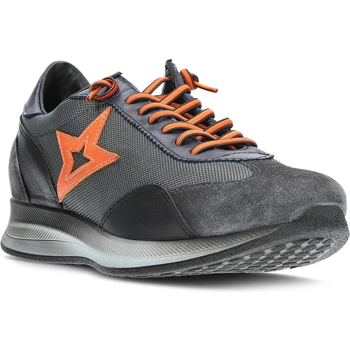 Cetti BASKETS NYLON C-1259 for Derbies & Richelieu Couleur ANTHRACITE – Image 2